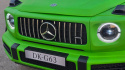 Auto na akumulator Mercedes Benz G63 AMG GIGANT XXL + PANEL MP4 4x200W 24V Zielony LAKIER MAT