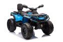 Quad Can Am Outlander 4x4 na akumulator 12V 14Ah + PILOT Niebieski