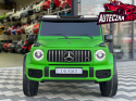 Auto na akumulator Mercedes Benz G63 AMG GIGANT XXL + PANEL MP4 4x200W 24V Zielony LAKIER MAT