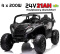 Auto na akumulator MEGA Buggy ATV Racing A032 4x4 Czarny 24V 21Ah