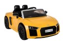 Auto na Akumulator Audi R8 Spyder Żółty