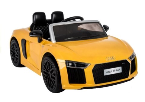 Auto na Akumulator Audi R8 Spyder Żółty