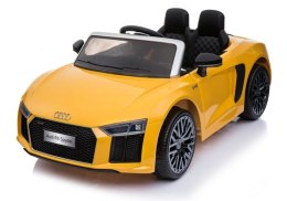 Auto na Akumulator Audi R8 Spyder Żółty