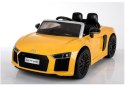 Auto na Akumulator Audi R8 Spyder Żółty