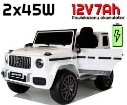 MERCEDES AMG G63 2x4 MIĘKKIE KOŁA EVA, MIĘKKIE SIEDZENIE FULL OPCJA/BBH0002