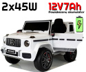 MERCEDES AMG G63 2x4 MIĘKKIE KOŁA EVA, MIĘKKIE SIEDZENIE FULL OPCJA/BBH0002