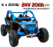 Pojazd Buggy CAN-AM Maverick 3 Turbo RR Niebieski 4x200 24V DK-CA001