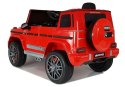 Auto na Akumulator Mercedes G63 4x4 Czerwony