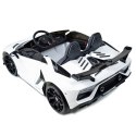 LICENCJONOWANY LAMBORGHINI AVENTADOR SVJ DLA 2 DZIECI, FUNKCJA DRIFTU MIĘKKIE SIEDZENIE, MIĘKKIE KOŁA/SX2028 2x300W