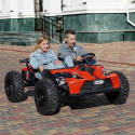 Wielkie BUGGY 2os. GENERAL do 150KG gokart do 25km/h Czarny