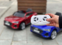 Auto na akumulator Audi E-Tron Sportback Niebieski lakierowany 4x4 12V 9Ah - POWIĘKSZONY AKUMULATOR