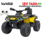 Quad Can Am Outlander 4x4 na akumulator 12V 14Ah + PILOT Żółty