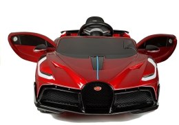 Auto na Akumulator Bugatti Divo Cerwony Lakier