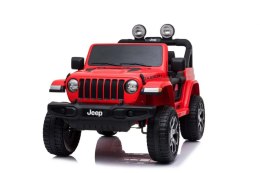 Auto na akumulator Jeep WRANGLER Rubicon 4x4 Czerwony