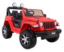 Auto na akumulator Jeep WRANGLER Rubicon 4x4 Czerwony