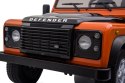 Pojazd Land Rover DEFENDER Pomarańczowy