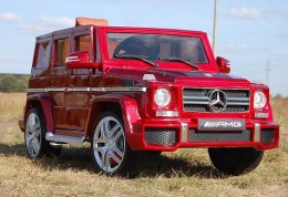 MERCEDES G63 AMG DWA SILNIKI, OTWIERA DRZWI MOCNY, MIĘKKIE KOŁA/HL168