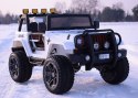 MEGA JEEP 4X4 Z REDUKTOREM NAPĘDU EXCLUSIVE, WOLNY START,MIĘKKIE KOŁA/WXE1688 + POWIĘKSZONY AKUMULATOR