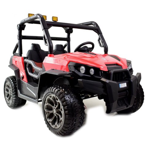 MEGA BUGGY UTV DLA 2 DZIECI, 4 SILNIKI, MIĘKKIE SIEDZENIE, MIĘKKIE KOŁA/7988-HIGH