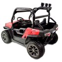 MEGA BUGGY UTV DLA 2 DZIECI, 4 SILNIKI, MIĘKKIE SIEDZENIE, MIĘKKIE KOŁA/7988-HIGH