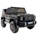 MERCEDES G63 AMG, MIĘKKIE KOŁA EVA, MIĘKKIE SIEDZENIE FULL OPCJA/BBH0002 4x4 - POWIĘKSZONY AKUMULATOR 12V7Ah