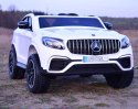 MERCEDES GLC 63S LICENCJA, 4X4, 2x12V, MIĘKKIE KOŁA EVA, MIĘKKIE SIEDZENIE, WALIZKA, FULL OPCJA/XMX608