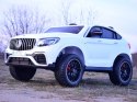 MERCEDES GLC 63S LICENCJA, 4X4, 2x12V, MIĘKKIE KOŁA EVA, MIĘKKIE SIEDZENIE, WALIZKA, FULL OPCJA/XMX608