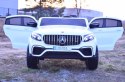 MERCEDES GLC 63S LICENCJA, 4X4, 2x12V, MIĘKKIE KOŁA EVA, MIĘKKIE SIEDZENIE, WALIZKA, FULL OPCJA/XMX608