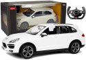 Auto R/C Porsche Cayenne Rastar 1:14 Białe na pilota