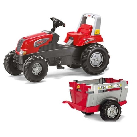 Rolly Toys Traktor na pedały Przyczepa Junior 3-8 lat do 50kg