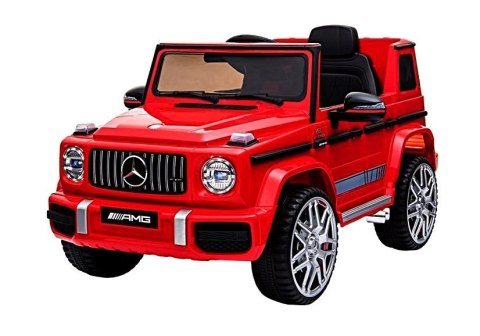 Auto na akumulator Mercedes G63 BBH-0002 Czerwony Lakier