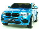 Auto na akumulator BMW X6M 2 os. XXL Lakierowany Niebieski