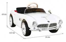 Pojazd BMW 507 Retro Biały